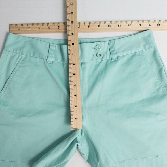 Vineyard Vines Dayboat Short 5" Inseam Womens 0 Grand Turk Aqua Preppy Beach - Picture 5 of 12